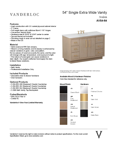 AVS4 Specifications